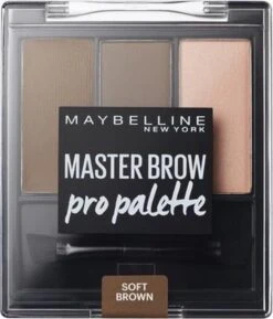 Maybelline Master Brow Design Kit - 3 Soft Brown - Bruin - Wenkbrauw Set 7 Maybelline Master Brow Design Kit - 3 Soft Brown - Bruin - Wenkbrauw Set -Cosmetica Winkel 1027x1200