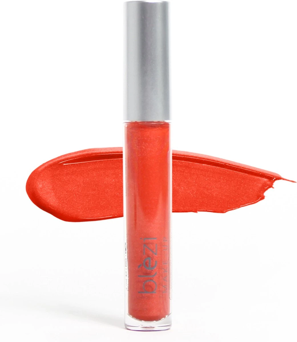 Blèzi® Lip Fix 45 Breezy Red - Lipstick - Lippenstift Langhoudend - Rood Oranje 2 Blèzi® Lip Fix 45 Breezy Red - Lipstick - Lippenstift Langhoudend - Rood Oranje - Afbeelding 2