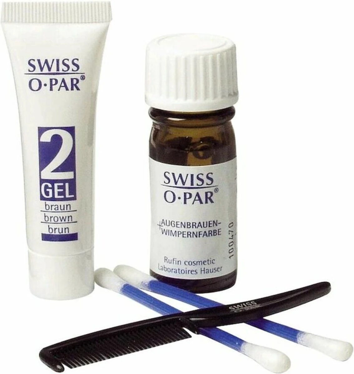 Swiss O Par - Wenkbrauw- En Wimperverf Bruin 1 Set 4 Swiss O Par - Wenkbrauw- En Wimperverf Bruin 1 Set - Afbeelding 4