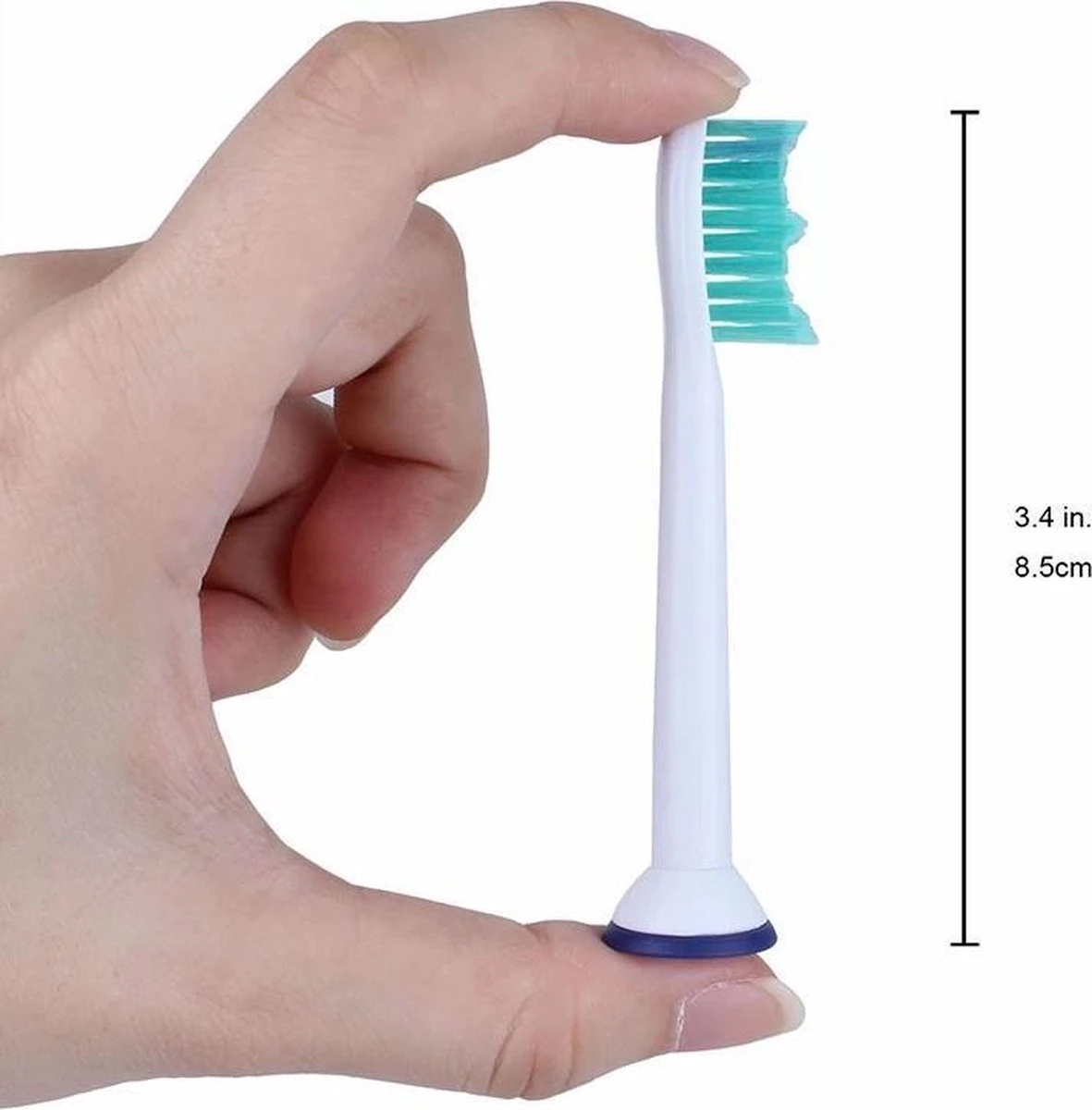 Merkloos Opzetborstels Passend Op Philips Sonicare 8 Stuks 3 Merkloos Opzetborstels Passend Op Philips Sonicare 8 Stuks - Afbeelding 3