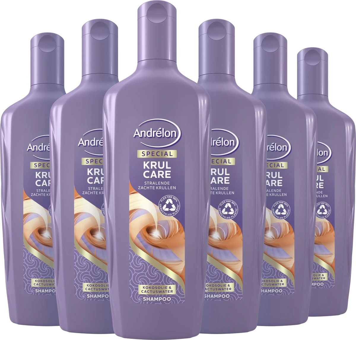 Andrélon Krul Care Shampoo - 6 X 300 Ml - Voordeelverpakking 2 Andrélon Krul Care Shampoo - 6 X 300 Ml - Voordeelverpakking - Afbeelding 2