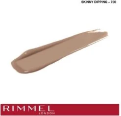 Rimmel London Provocalips Kiss Proof 16 Hr Liquid Lip - 700 Skinny Dipping - 7 Ml - Nude 27 Rimmel London Provocalips Kiss Proof 16 Hr Liquid Lip - 700 Skinny Dipping - 7 Ml - Nude -Cosmetica Winkel 1200x1151