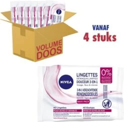 Nivea 3 In 1 Verzachtende Reinigingsdoekjes - Droge En Gevoelige Huid - Zonder Alcohol - 4 X 40 Stuks 7 Nivea 3 In 1 Verzachtende Reinigingsdoekjes - Droge En Gevoelige Huid - Zonder Alcohol - 4 X 40 Stuks -Cosmetica Winkel 1200x1184 1