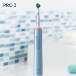 Oral B Oral-B Pro 3 - 3000 - Elektrische Tandenborstel - Ontworpen Door Braun - Blauw -Cosmetica Winkel 1200x1198 8