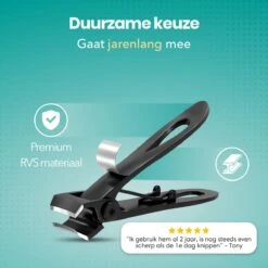 FreshDragon Nagelknipper Set Met Nagelvijl - Nagelset Tegen Kalknagels - Nageltang - Teennagelknipper -Cosmetica Winkel 1200x1200 151