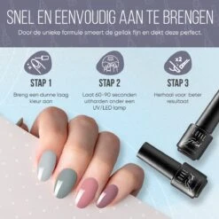 Gellak Starterspakket - Gellak - Gel Nagellak - Gellak Set - 6x8ML Kleuren - Nude Edition - Gellac - Nude Kleuren -Cosmetica Winkel 1200x1200 218