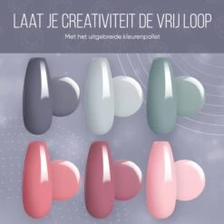 Gellak Starterspakket - Gellak - Gel Nagellak - Gellak Set - 6x8ML Kleuren - Nude Edition - Gellac - Nude Kleuren -Cosmetica Winkel 1200x1200 221