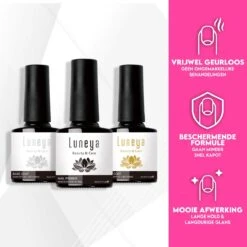 Luneya Gellak - Starterspakket - Primer - Base Coat - Top Coat - LED Lamp Gel Nagellak 9 Luneya Gellak - Starterspakket - Primer - Base Coat - Top Coat - LED Lamp Gel Nagellak -Cosmetica Winkel 1200x1200 287