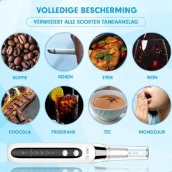 DEN-T® PRO U500 - Elektrische Sonische Tandsteen Verwijderaar - Wit -Cosmetica Winkel 1200x1200 360