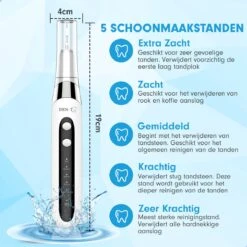 DEN-T® PRO U500 - Elektrische Sonische Tandsteen Verwijderaar - Wit -Cosmetica Winkel 1200x1200 364