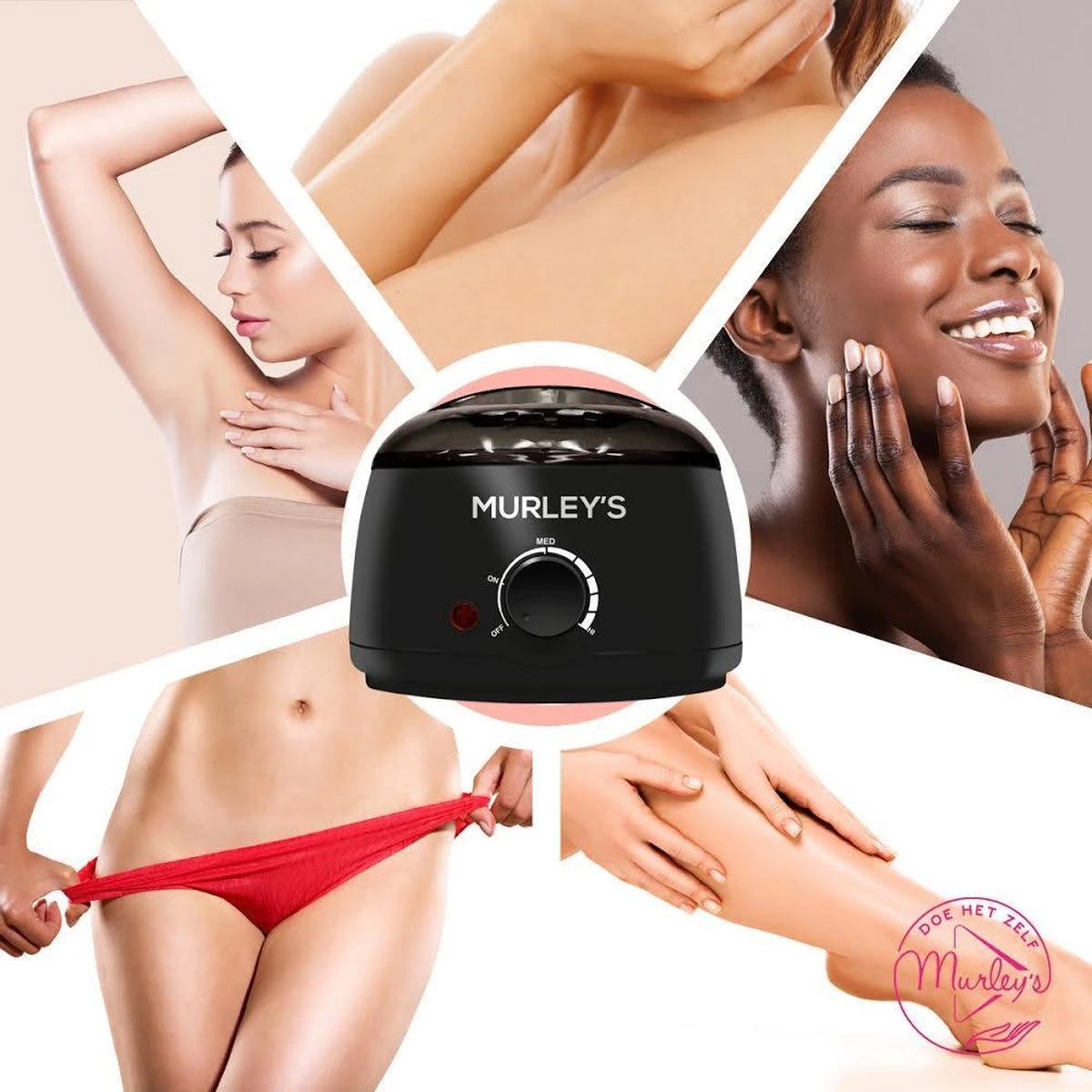 MURLEY'S Wax Apparaat Ontharen Set 500 Gram Waxbonen, Pre En Afterspray (2x 60ml) En 30 Houten Spatels Voor Lichaam En Gezicht 7 MURLEY'S Wax Apparaat Ontharen Set 500 Gram Waxbonen, Pre En Afterspray (2x 60ml) En 30 Houten Spatels Voor Lichaam En Gezicht - Afbeelding 7