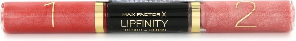 Max Factor Lipfinity Colour & Gloss Lipgloss - 570 Gleaming Coral 1 Max Factor Lipfinity Colour & Gloss Lipgloss - 570 Gleaming Coral