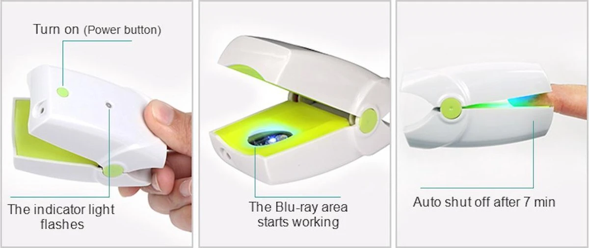 Anti Schimmelnagel Kalknagel Laserapparaat Om Zelf Te Behandelen, Veilig, Effectief, Snel En Pijnloos, Koude Laser Behandeling Voor Thuisgebruik, Voor Tenen En Vingers. Oplaadbaar. 4 Anti Schimmelnagel Kalknagel Laserapparaat Om Zelf Te Behandelen, Veilig, Effectief, Snel En Pijnloos, Koude Laser Behandeling Voor Thuisgebruik, Voor Tenen En Vingers. Oplaadbaar. - Afbeelding 4