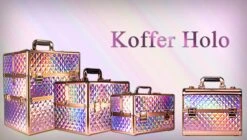 Koffer Groot Holo/Golden Rose XXL Met Opbergvakken -Cosmetica Winkel 1200x681