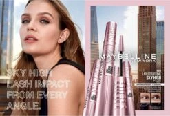Maybelline Lash Sensational Sky High Waterproof - Zwart - Lengte Mascara - 6 Ml 14 Maybelline Lash Sensational Sky High Waterproof - Zwart - Lengte Mascara - 6 Ml -Cosmetica Winkel 1200x815