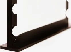 Make Up Spiegel Met Verlichting | Vivo | Hollywood Spiegel | Zwart | Touch | 3 Standen | 70x54 -Cosmetica Winkel 1200x873