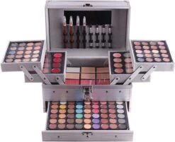 Professionele Make-up Koffer 132 Delig - Make Up Koffer Met Inhoud - Make Up Koffer Meisjes - Make Up Koffer Kinderen -Cosmetica Winkel 1200x976