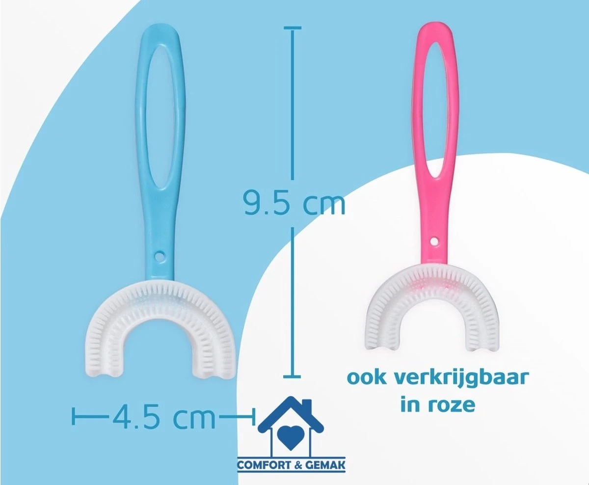 Tandenborstel Voor Kinderen - Eenvoudig, Hygiënisch En De Oplossing Voor Tandenpoetsen Bij Kinderen - BPA Vrij - BLAUW - 2 Tot 6 Jaar 7 Tandenborstel Voor Kinderen - Eenvoudig, Hygiënisch En De Oplossing Voor Tandenpoetsen Bij Kinderen - BPA Vrij - BLAUW - 2 Tot 6 Jaar - Afbeelding 7
