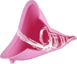 Peesential XL Plastuit Voor Vrouwen - Vrouwen Urinoir - Urine Fles - Urinaal - Herbruikbaar Plastuitje - Staand Plassen - Plaskoker Voor Festivals / Reizen / Kamperen - Incl. Hygiënisch Tasje En Extensie - Groot - Roze -Cosmetica Winkel 1200x990