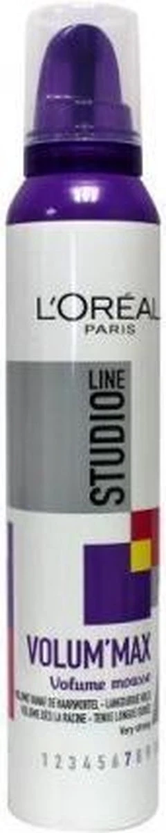 L’Oréal Paris Studio Line Volum'Max Haarmousse - 200 Ml 7 L’Oréal Paris Studio Line Volum'Max Haarmousse - 200 Ml - Afbeelding 7