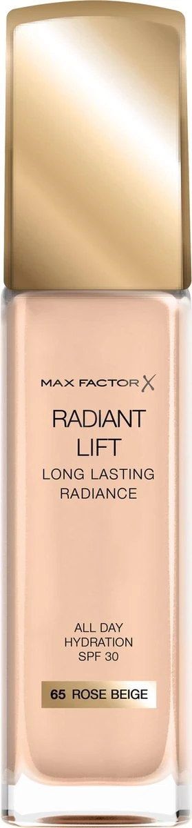 Max Factor Radiant Lift FD - 65 Rose Beige 1 Max Factor Radiant Lift FD - 65 Rose Beige