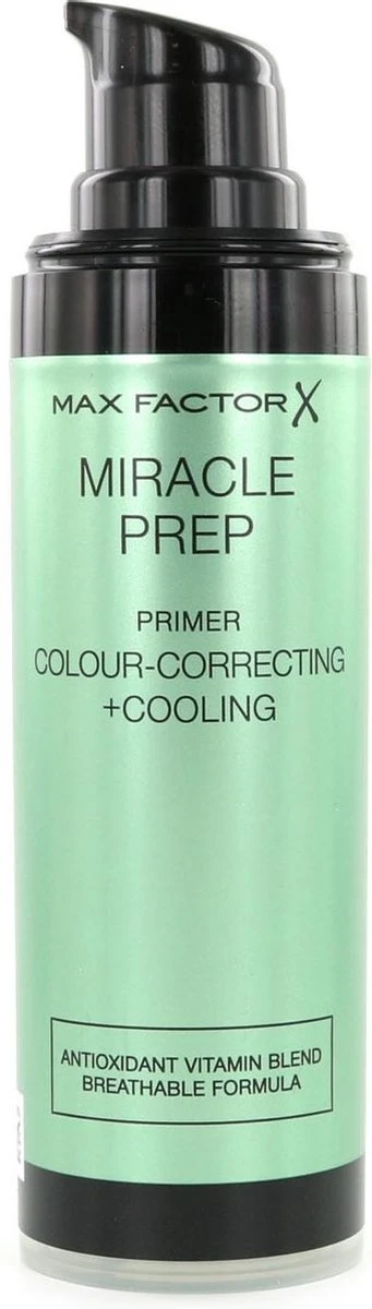Max Factor - Miracle Prep Colour Correcting & Cooling Primer 30 Ml 1 Max Factor - Miracle Prep Colour Correcting & Cooling Primer 30 Ml