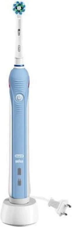Oral B Oral-B Pro 2 2700 CrossAction - Elektrische Tandenborstel - Blauw, Wit -Cosmetica Winkel 381x1200 1