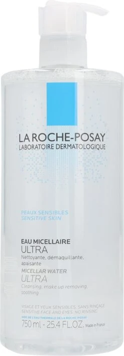 La Roche-Posay Fysiologisch Micellair Water - 750ml - Gevoelige Huid -Cosmetica Winkel 418x1200