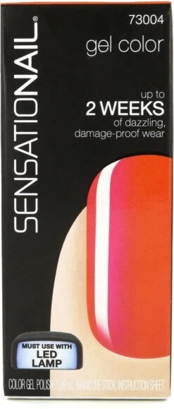 Sensationail Gel Nagellak | Tropical Punch -Cosmetica Winkel 512x1200