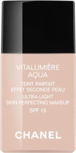 Chanel Vitalumiere Aqua Foundation - 30 Beige - SPF15 - 30 Ml -Cosmetica Winkel 600x1200 4