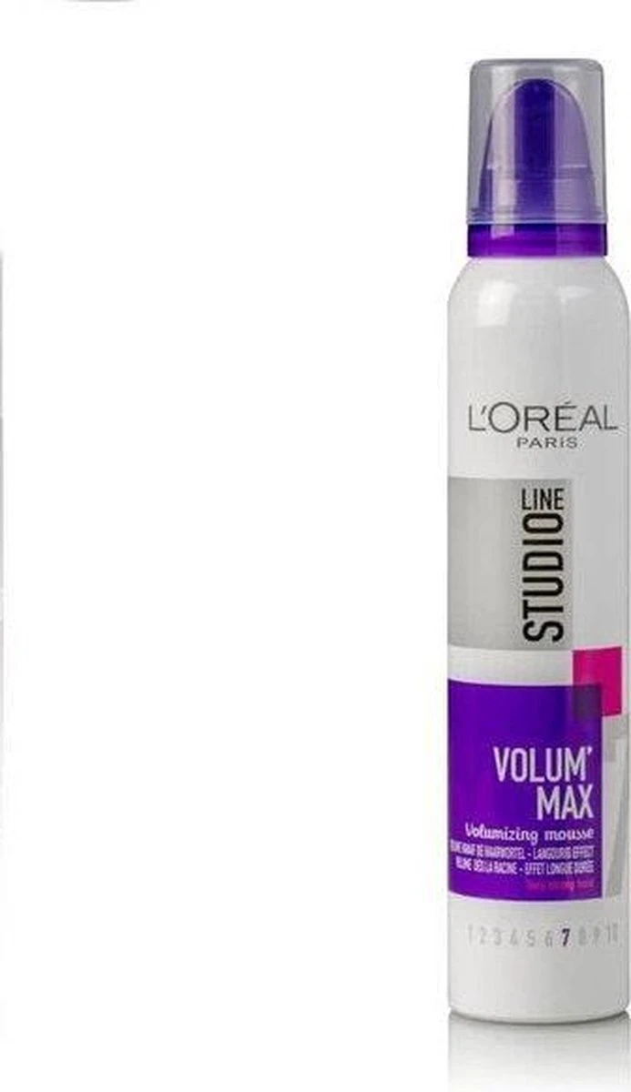L’Oréal Paris Studio Line Volum'Max Haarmousse - 200 Ml 4 L’Oréal Paris Studio Line Volum'Max Haarmousse - 200 Ml - Afbeelding 4