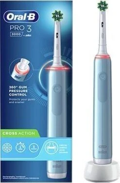 Oral B Oral-B Pro 3 - 3000 - Elektrische Tandenborstel - Ontworpen Door Braun - Blauw -Cosmetica Winkel 786x1200 1