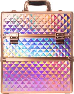 Koffer Groot Holo/Golden Rose XXL Met Opbergvakken -Cosmetica Winkel 942x1200 1